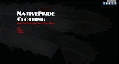 Desktop Screenshot of nativeprideclothing.com